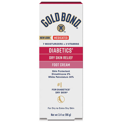 Gold Bond Diabetics' Dry Skin Relief Medicated Foot Cream
