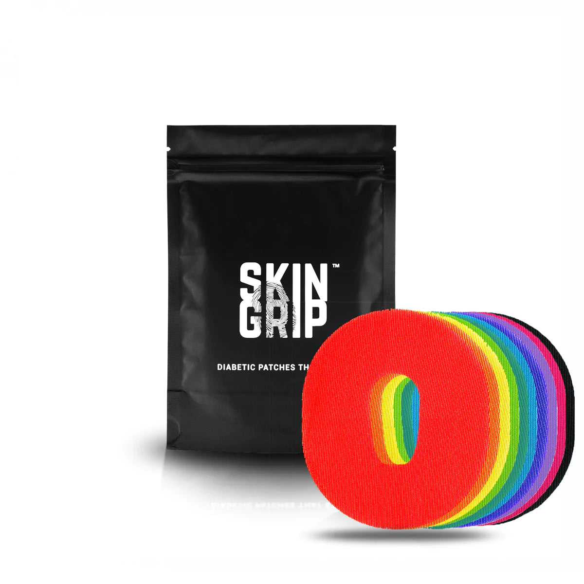 Skin Grip Product Packaging and Donuts