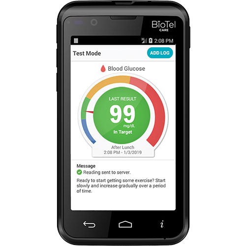 BigTel Care phone display