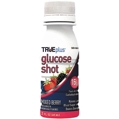 True Plus Glucose Shot Mixed Berry