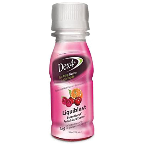 Berry flavored Dex4 Liquiblast bottle