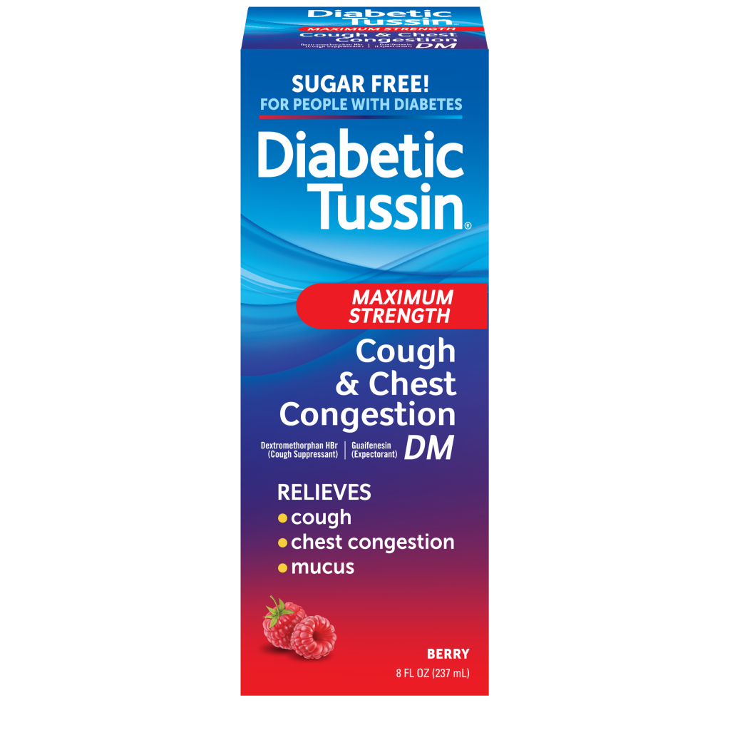 Diabetic Tussin Maximum Strength Cough and Chest Congestion box