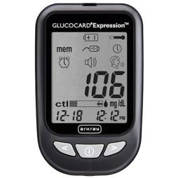 GlucoCard Expression Blood Glucose Meter