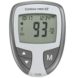 Contour next EZ blood glucose meter.