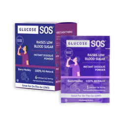 Glucose SOS product packaging