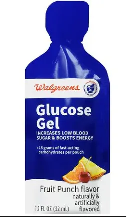 Glucose Gel Fruit Punch flavor