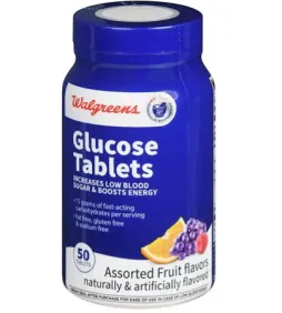 Walgreens Glucose Tablets Assorted Fruit Flavors