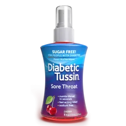 Diabetic Tussin Sore Throat spray