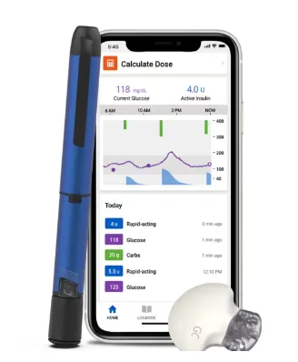 InPen with smartphone displaying mobile app