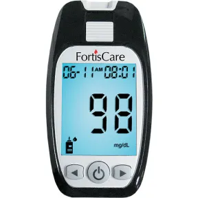 FortisCare blood glucose meter
