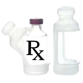Medication vial in Safe-V Vial Holder
