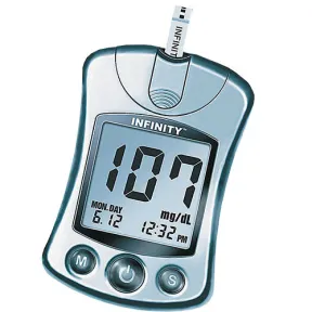 Infinity glucose meter