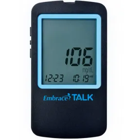 Embrace TALK Blood Glucose Meter