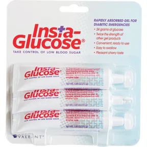 Insta-Glucose Rapidly Absorbed Gel for Diabetic Emergencies