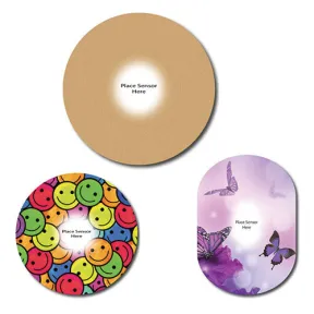 Three different background examples.