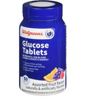 Walgreens Glucose Tablets Assorted Fruit Flavors