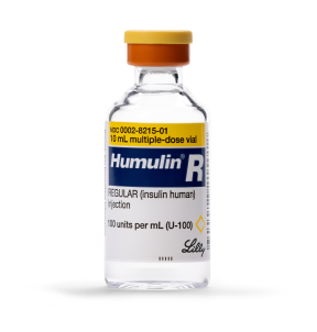 Humulin R insulin