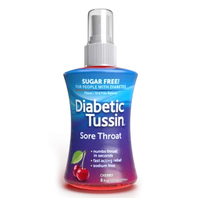 Diabetic Tussin Sore Throat spray