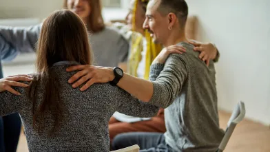 A group of people with diabetes provide connection and community