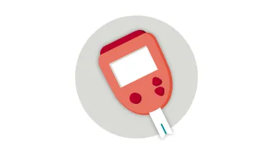 Diabetes glucose meter