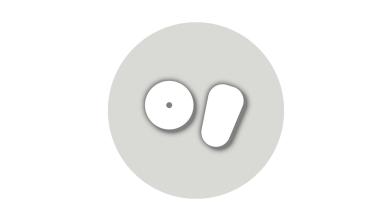 Continuous glucose monitor icons