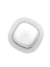 Small square shaped Simplera CGM sensor by Medtronic