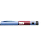 Blue and maroon Victoza Liraglutide injection pen.