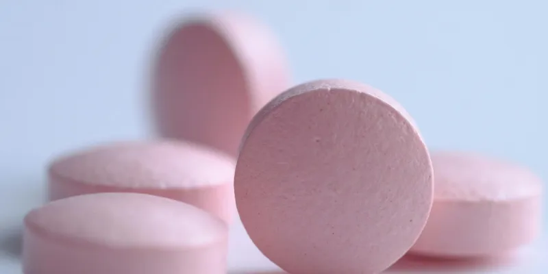 pink glucose supplement tabs